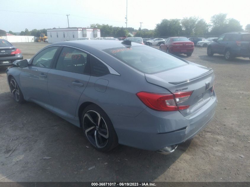 2022 HONDA ACCORD SEDAN SPORT - 1HGCV1F39NA088636