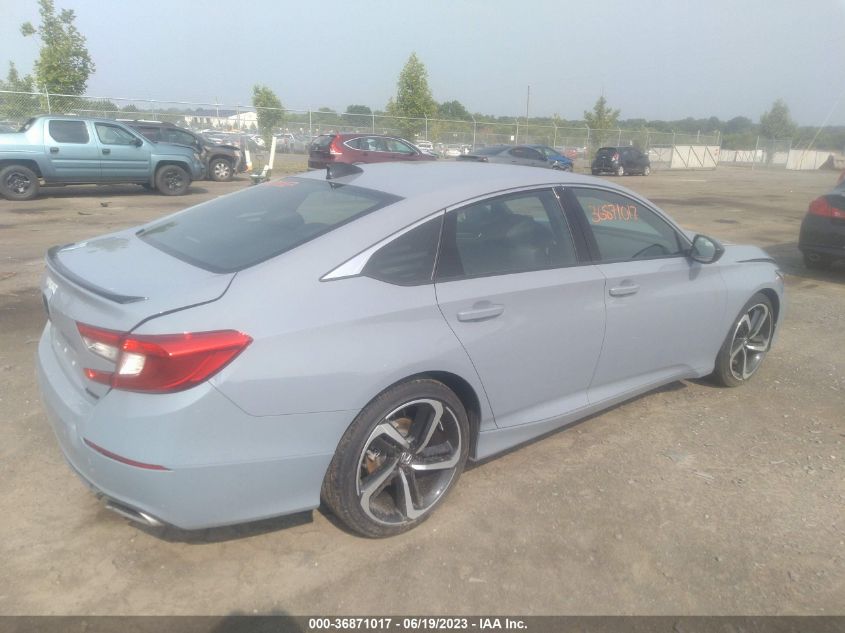 2022 HONDA ACCORD SEDAN SPORT - 1HGCV1F39NA088636