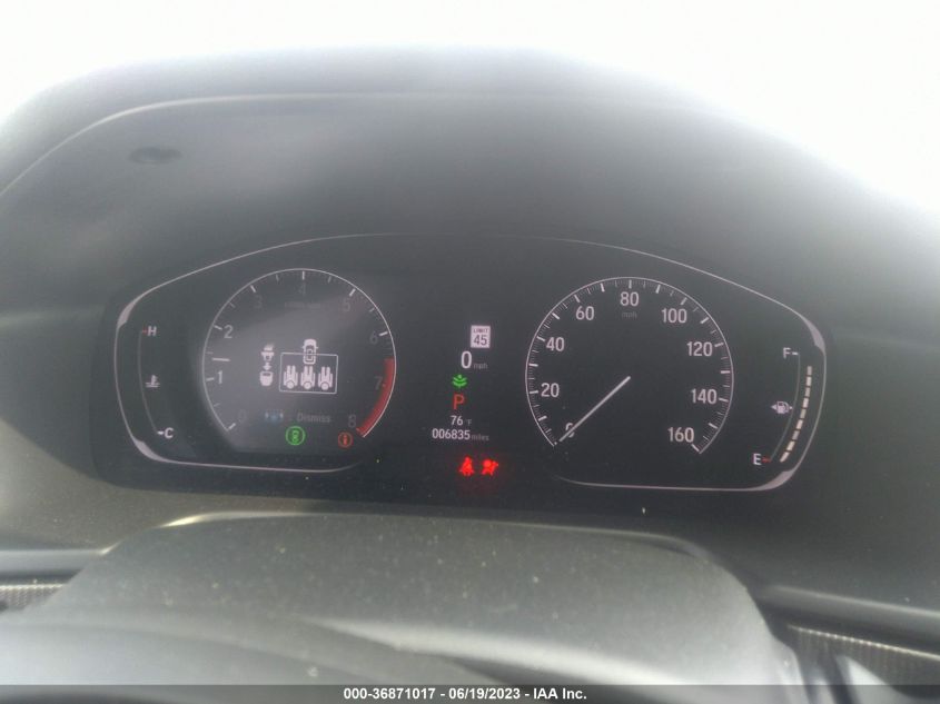 2022 HONDA ACCORD SEDAN SPORT - 1HGCV1F39NA088636