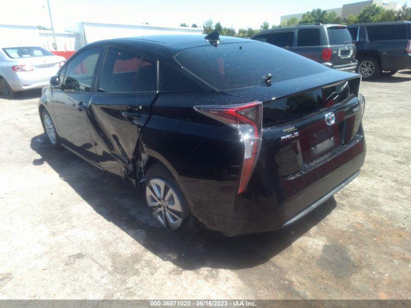 2016 TOYOTA PRIUS FOUR - JTDKARFU2G3016780