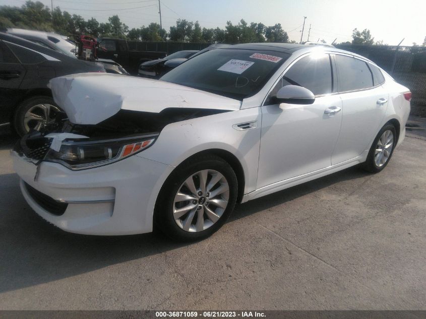 2016 KIA OPTIMA EX - 5XXGU4L3XGG078617