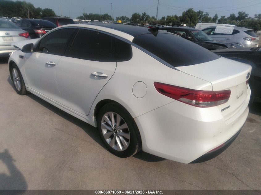 2016 KIA OPTIMA EX - 5XXGU4L3XGG078617