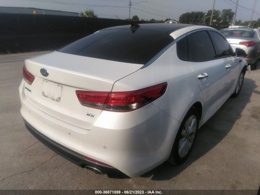 2016 KIA OPTIMA EX - 5XXGU4L3XGG078617