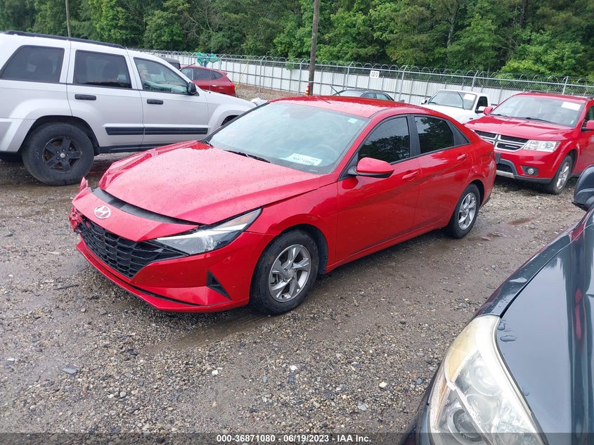 VIN 5NPLL4AGXMH014830 2021 HYUNDAI ELANTRA SE