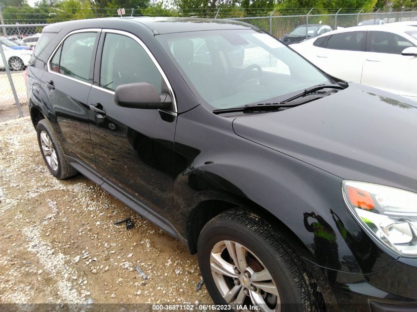 2017 CHEVROLET EQUINOX LS - 2GNALBEK4H1606605