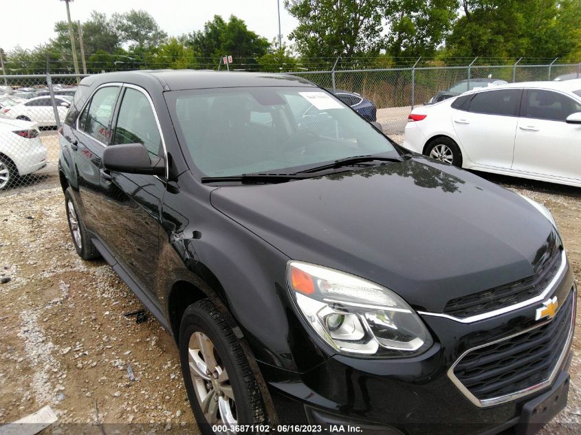 2017 CHEVROLET EQUINOX LS - 2GNALBEK4H1606605