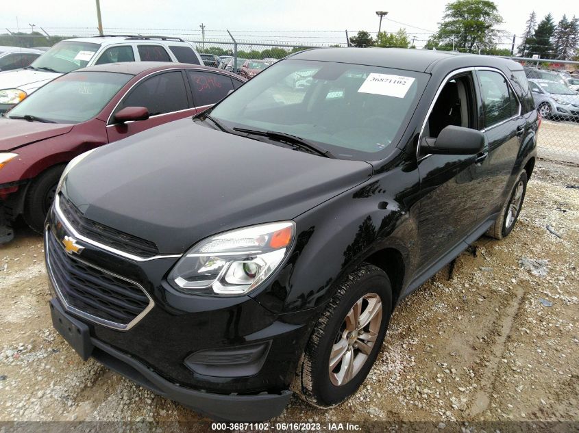 2017 CHEVROLET EQUINOX LS - 2GNALBEK4H1606605