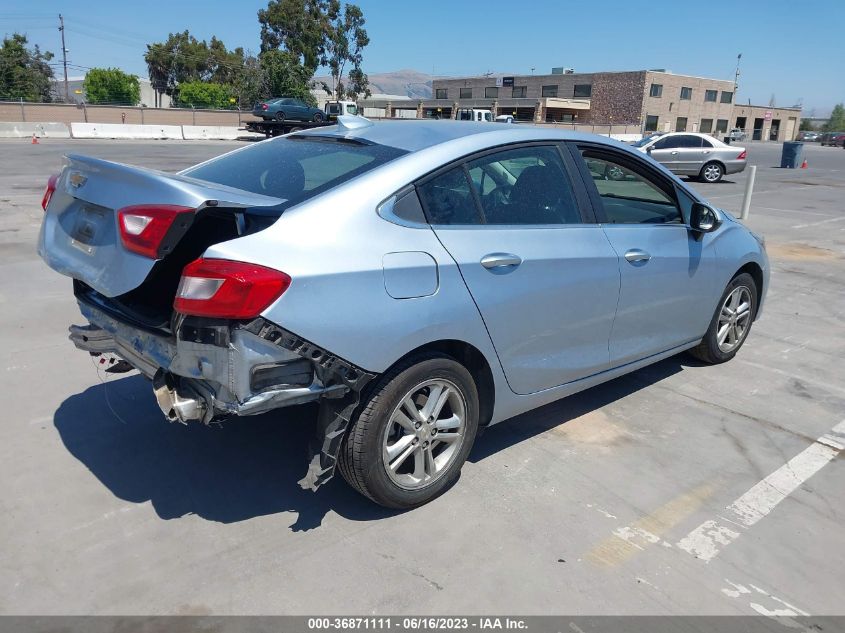 2018 CHEVROLET CRUZE LT - 1G1BE5SM8J7153041