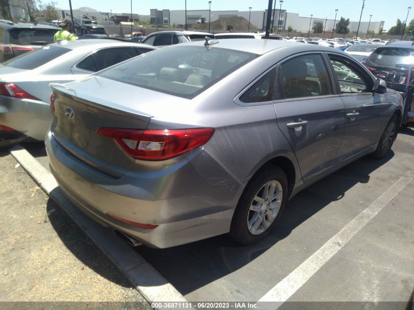 2015 HYUNDAI SONATA 2.4L SE - 5NPE24AF1FH156991