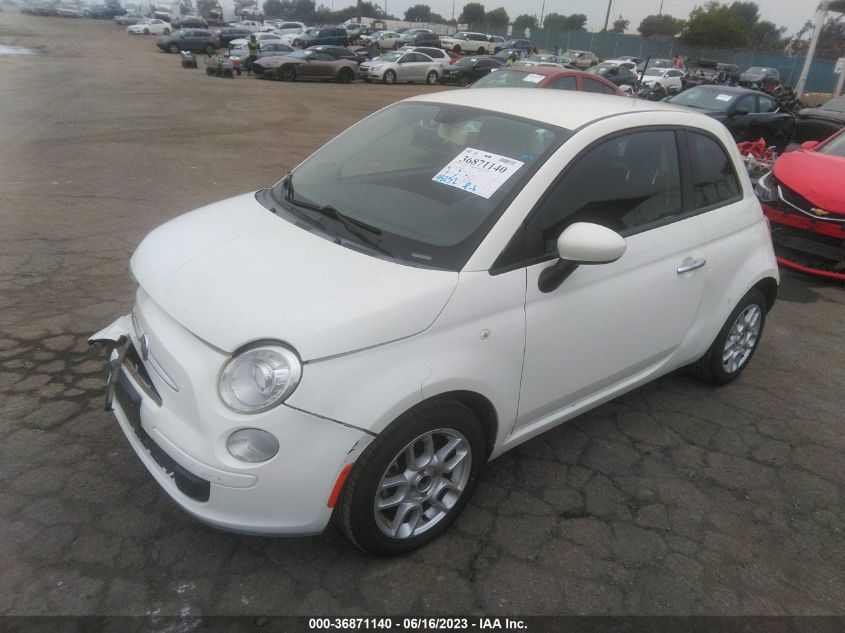 2013 FIAT 500 POP - 3C3CFFAR8DT672588