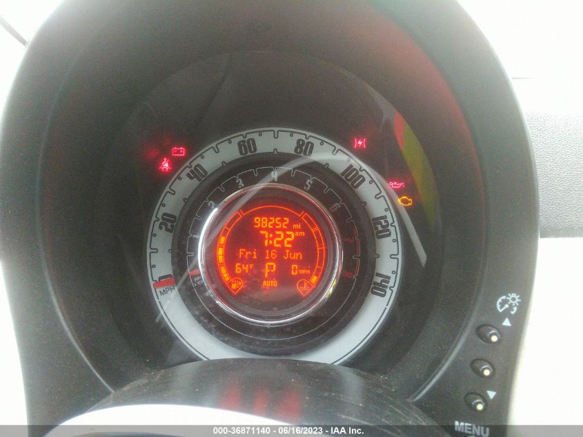 2013 FIAT 500 POP - 3C3CFFAR8DT672588