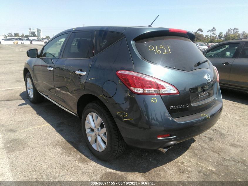 2014 NISSAN MURANO S/SV/SL/LE - JN8AZ1MU1EW406665