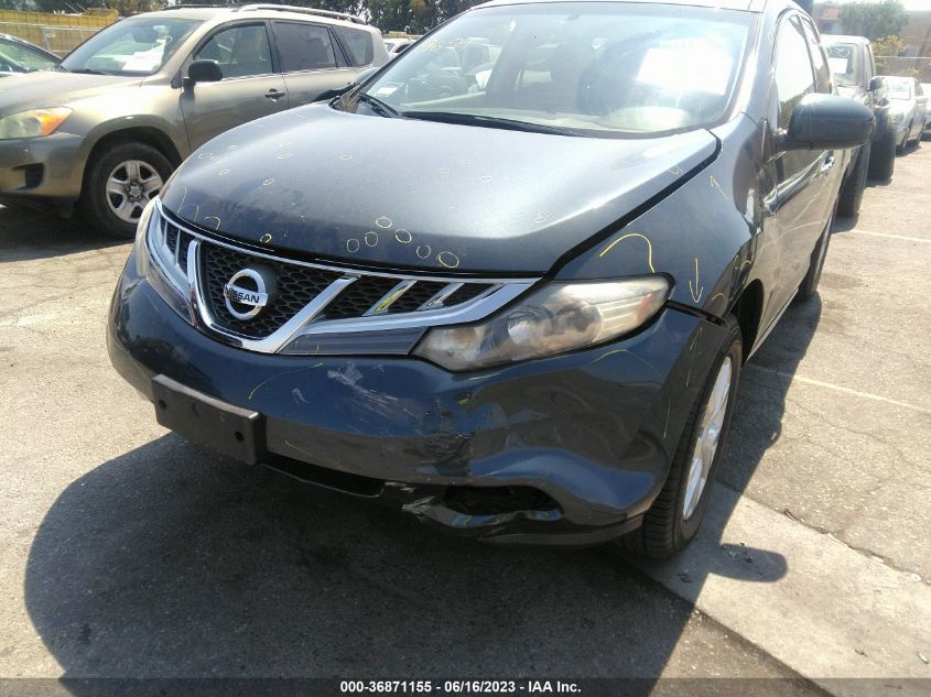 2014 NISSAN MURANO S/SV/SL/LE - JN8AZ1MU1EW406665