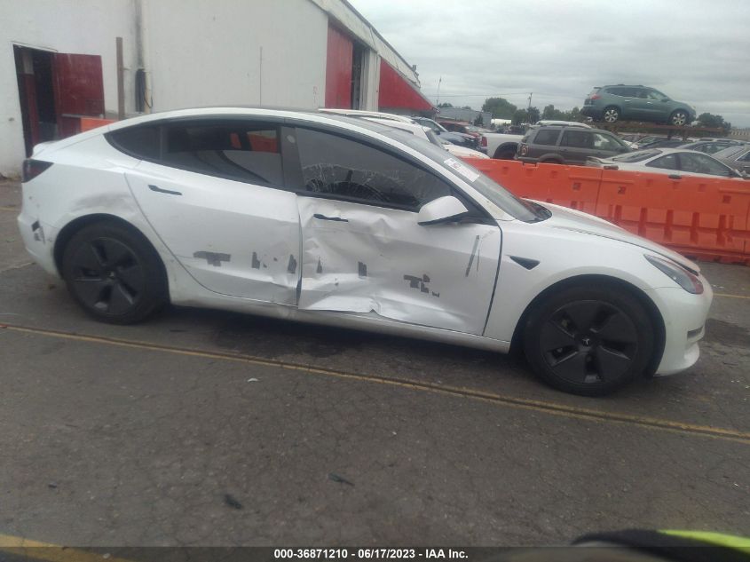 2021 TESLA MODEL 3 STANDARD RANGE PLUS - 5YJ3E1EA8MF996533