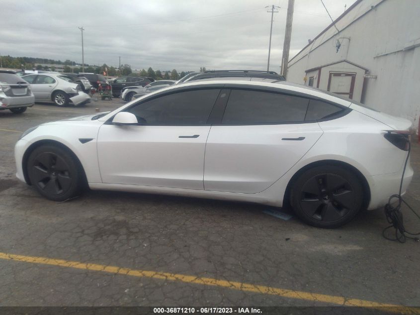2021 TESLA MODEL 3 STANDARD RANGE PLUS - 5YJ3E1EA8MF996533