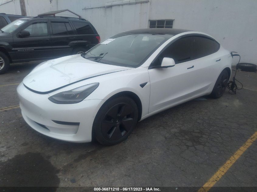 2021 TESLA MODEL 3 STANDARD RANGE PLUS - 5YJ3E1EA8MF996533