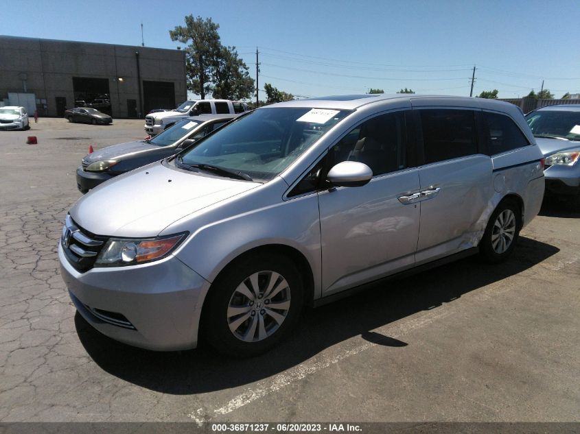 2015 HONDA ODYSSEY EX-L - 5FNRL5H67FB036752