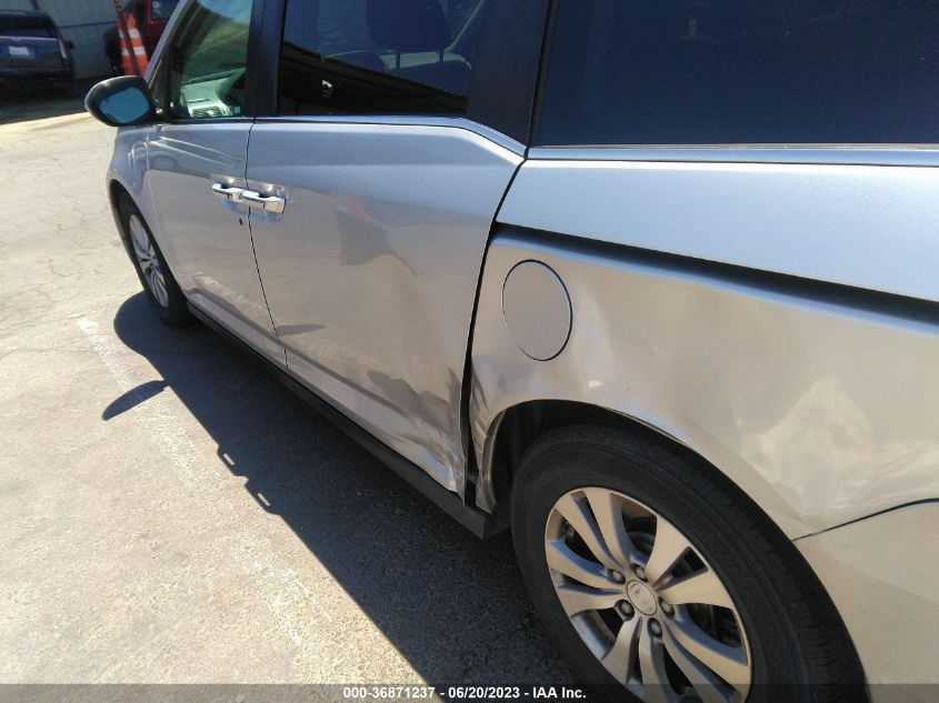2015 HONDA ODYSSEY EX-L - 5FNRL5H67FB036752