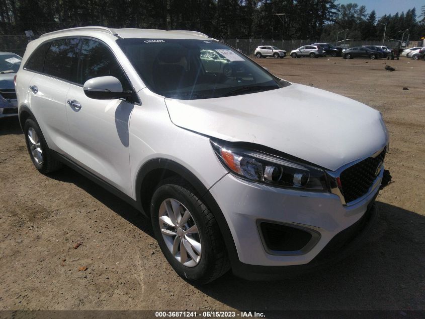 2016 KIA SORENTO LX - 5XYPG4A56GG157533