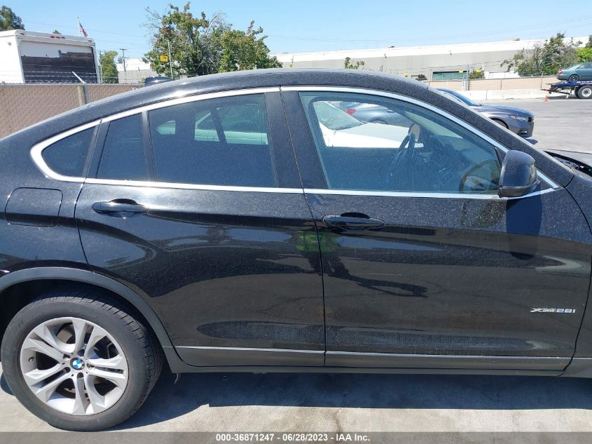 2015 BMW X4 XDRIVE28I - 5UXXW3C57F0M88537