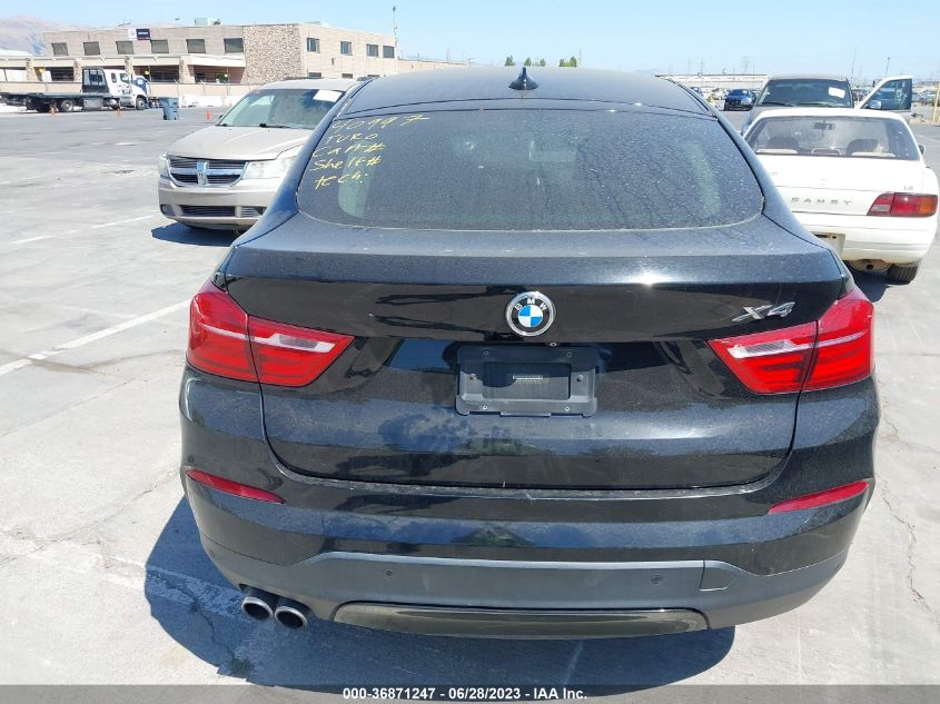2015 BMW X4 XDRIVE28I - 5UXXW3C57F0M88537