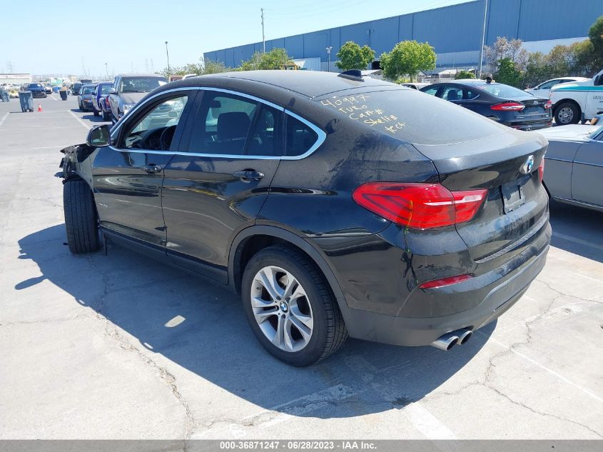 2015 BMW X4 XDRIVE28I - 5UXXW3C57F0M88537