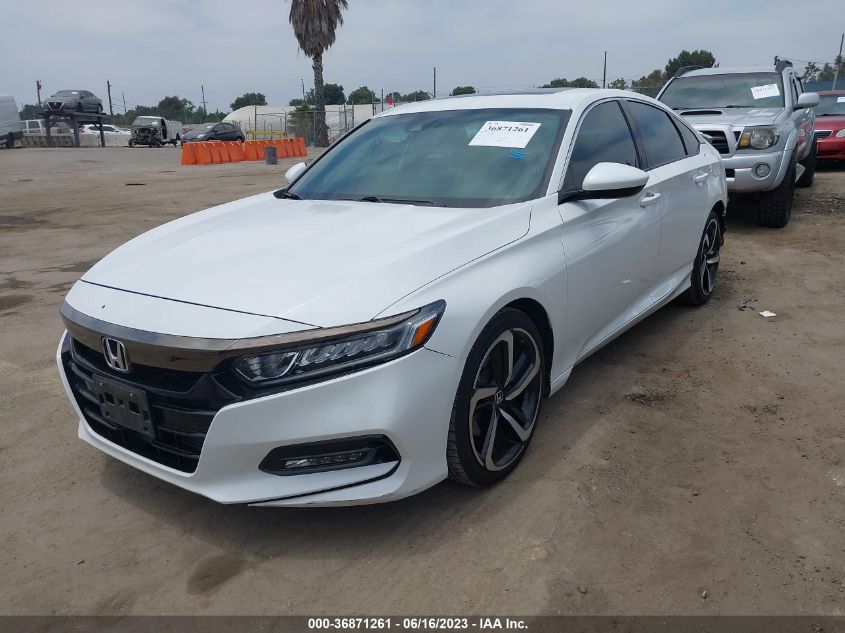 2020 HONDA ACCORD SEDAN SPORT - 1HGCV2F30LA002598