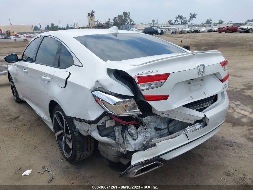2020 HONDA ACCORD SEDAN SPORT - 1HGCV2F30LA002598