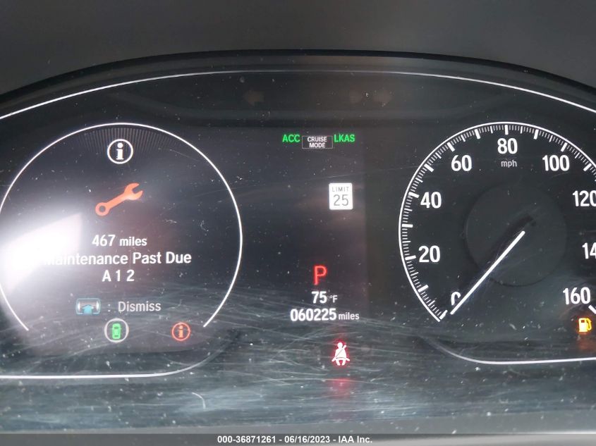 2020 HONDA ACCORD SEDAN SPORT - 1HGCV2F30LA002598