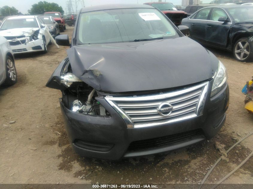 2013 NISSAN SENTRA S - 3N1AB7AP5DL789423