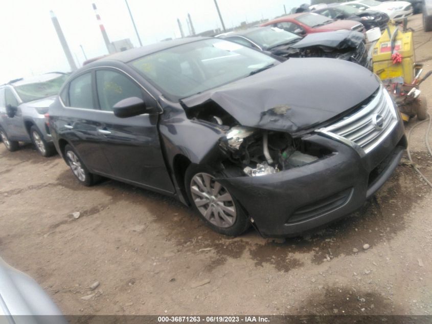 2013 NISSAN SENTRA S - 3N1AB7AP5DL789423