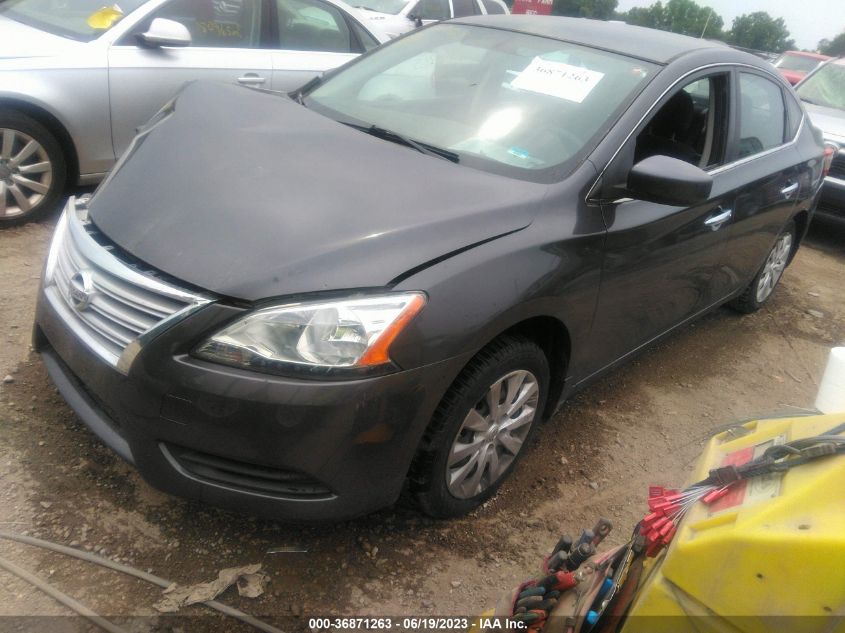 2013 NISSAN SENTRA S - 3N1AB7AP5DL789423