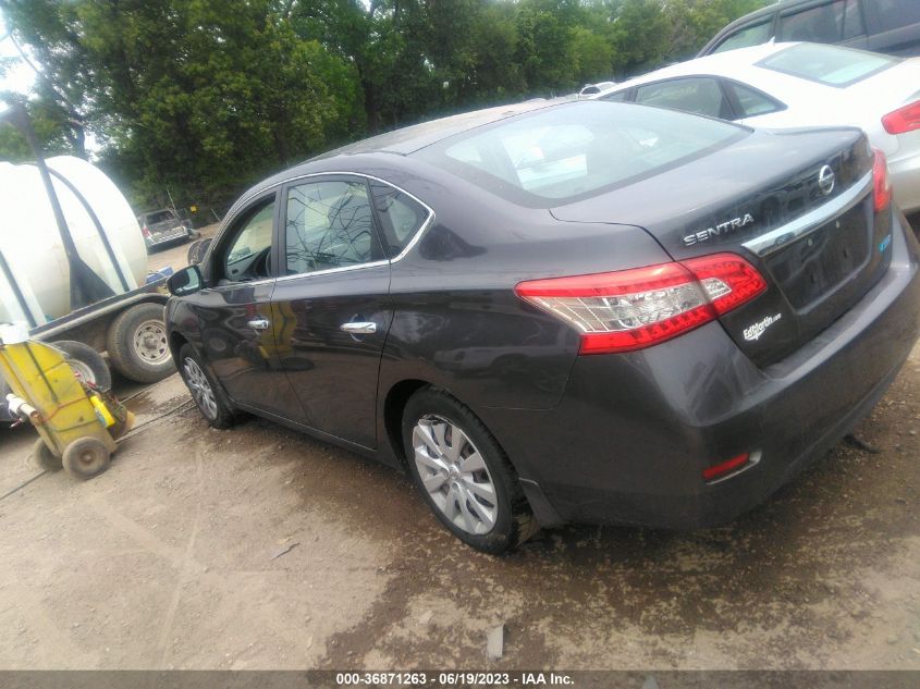 2013 NISSAN SENTRA S - 3N1AB7AP5DL789423