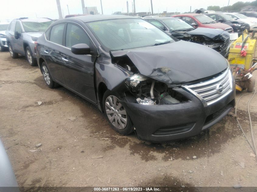 2013 NISSAN SENTRA S - 3N1AB7AP5DL789423