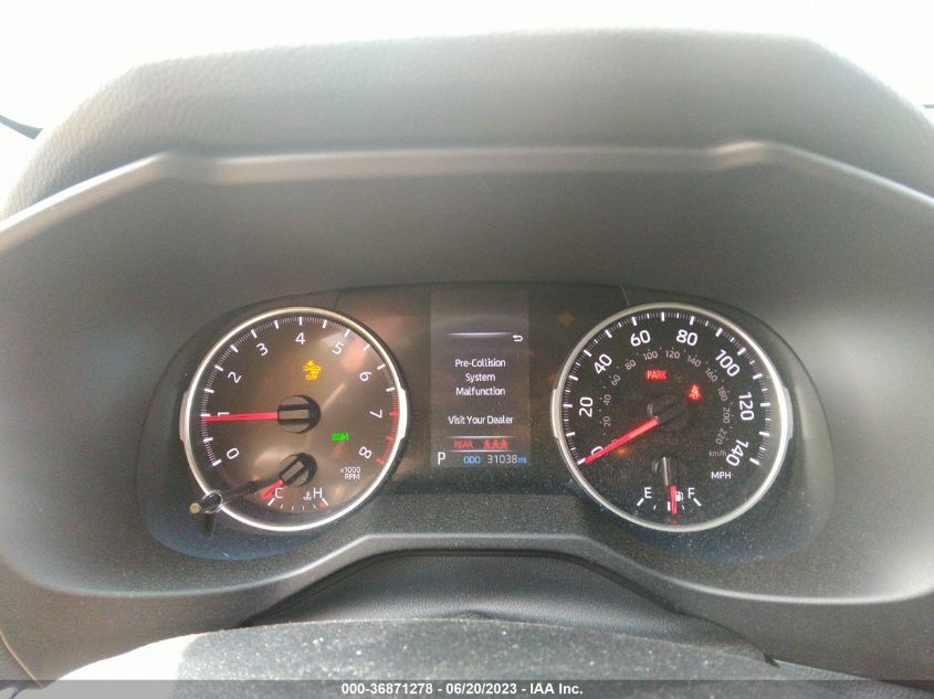 2020 TOYOTA RAV4 XLE - 2T3P1RFVXLW116339