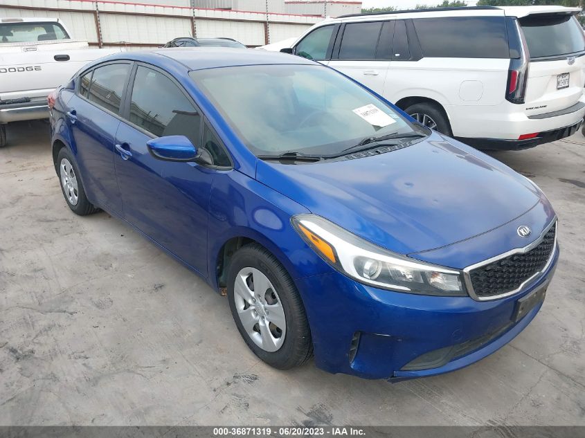 2017 KIA FORTE LX - 3KPFK4A70HE066557