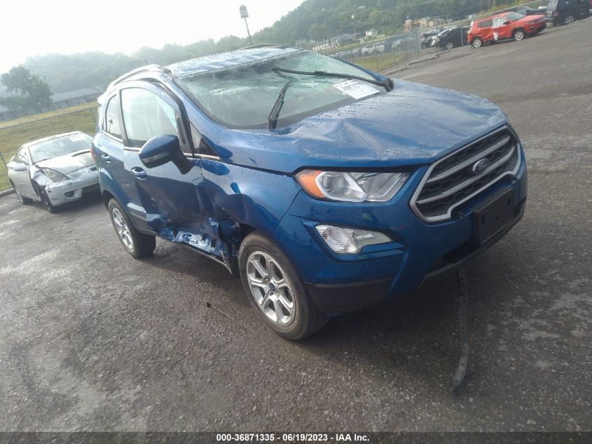 2020 FORD ECOSPORT SE - MAJ3S2GE7LC383447
