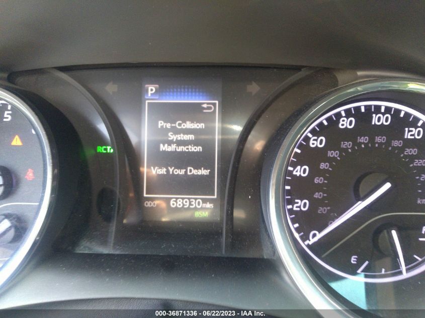 2018 TOYOTA CAMRY LE/SE/XLE/L - 4T1B11HK8JU650993