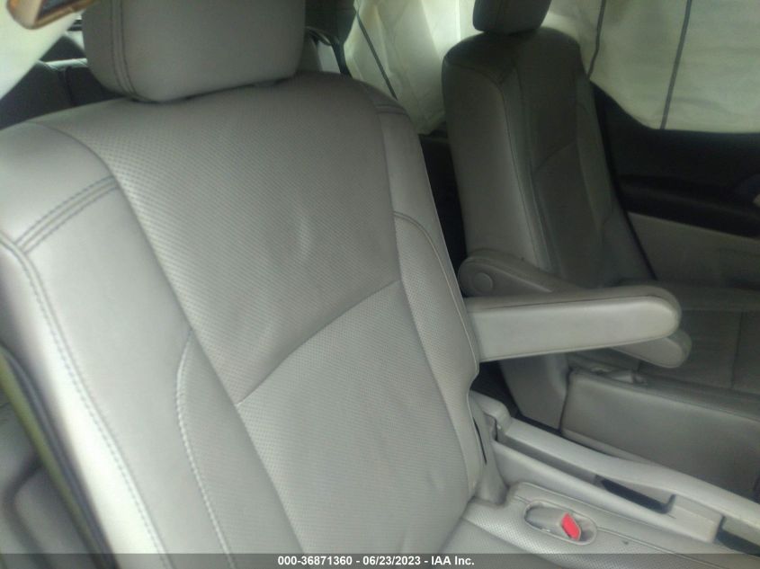 2016 TOYOTA HIGHLANDER LIMITED - 5TDDKRFH1GS289541