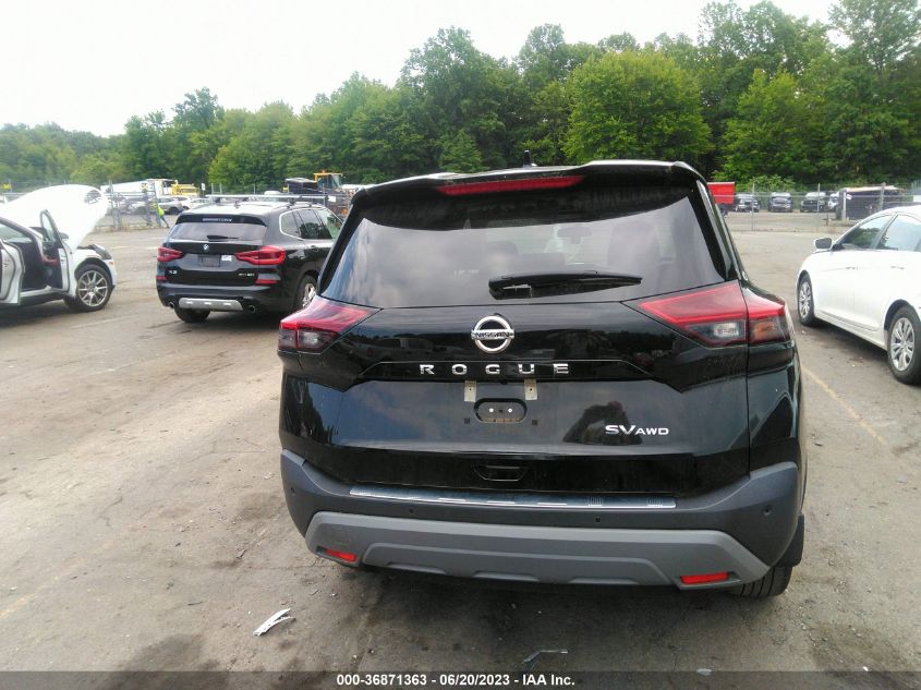2021 NISSAN ROGUE SV - 5N1AT3BB1MC832331