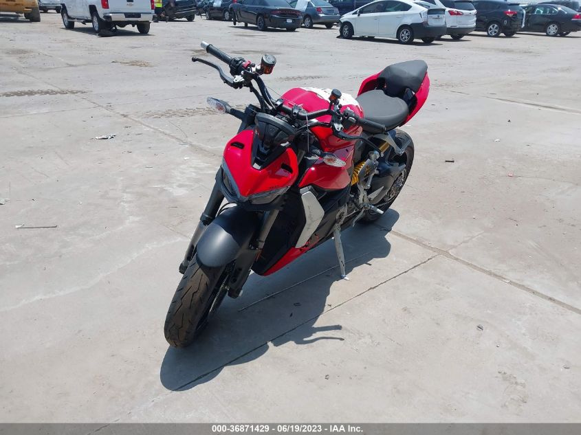 2022 DUCATI STREETFIGHTER V2 ZDMFAKYW6NB002976