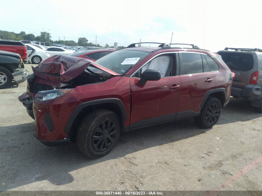 VIN 2T3H1RFV2LC037754 2020 TOYOTA RAV4 LE