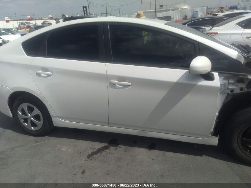2013 TOYOTA PRIUS ONE/TWO/THREE/FOUR/FIVE - JTDKN3DU3D1711457