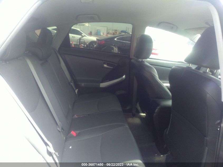 2013 TOYOTA PRIUS ONE/TWO/THREE/FOUR/FIVE - JTDKN3DU3D1711457