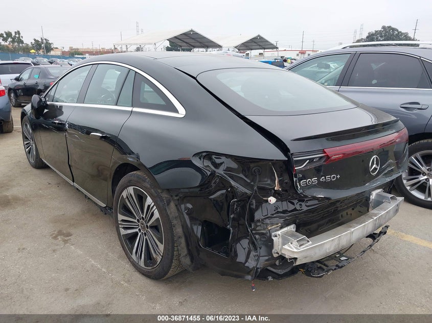 VIN W1KCG2DB3NA015681 2022 MERCEDES-BENZ EQS EQS 450+