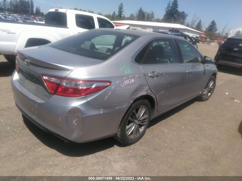 2016 TOYOTA CAMRY XLE/SE/LE/XSE - 4T1BF1FK0GU545037