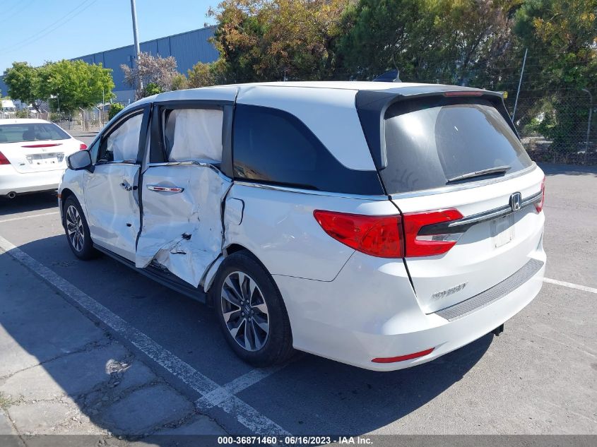 5FNRL6H74NB032770 2022 HONDA ODYSSEY, photo no. 3