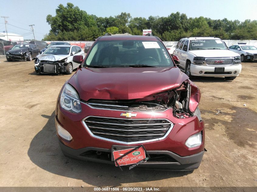 2016 CHEVROLET EQUINOX LT - 2GNALCEK8G1178929