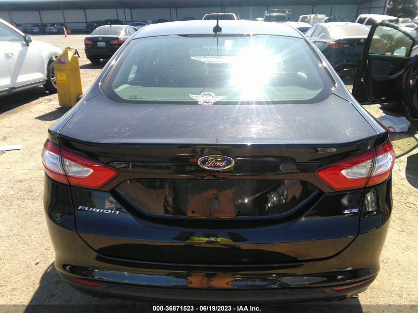 2014 FORD FUSION SE - 3FA6P0H72ER142886