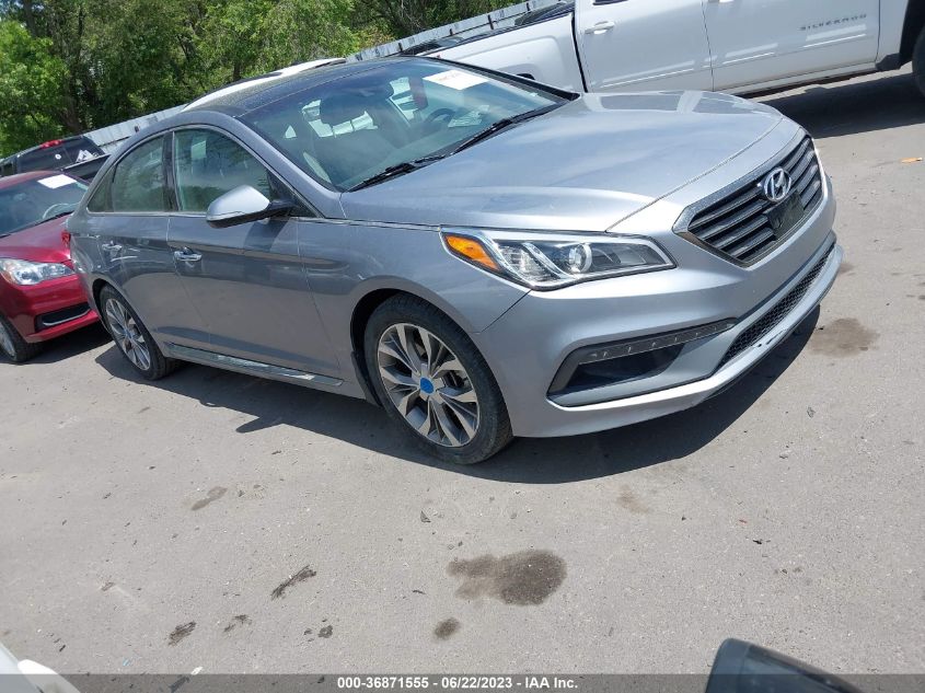 2015 HYUNDAI SONATA 2.0T LIMITED - 5NPE34AB4FH163766